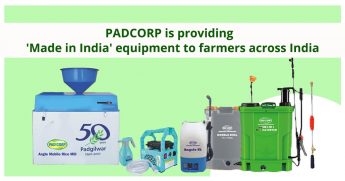 PADCORP is providing ‘Made in India’ equipments to the farmers across India