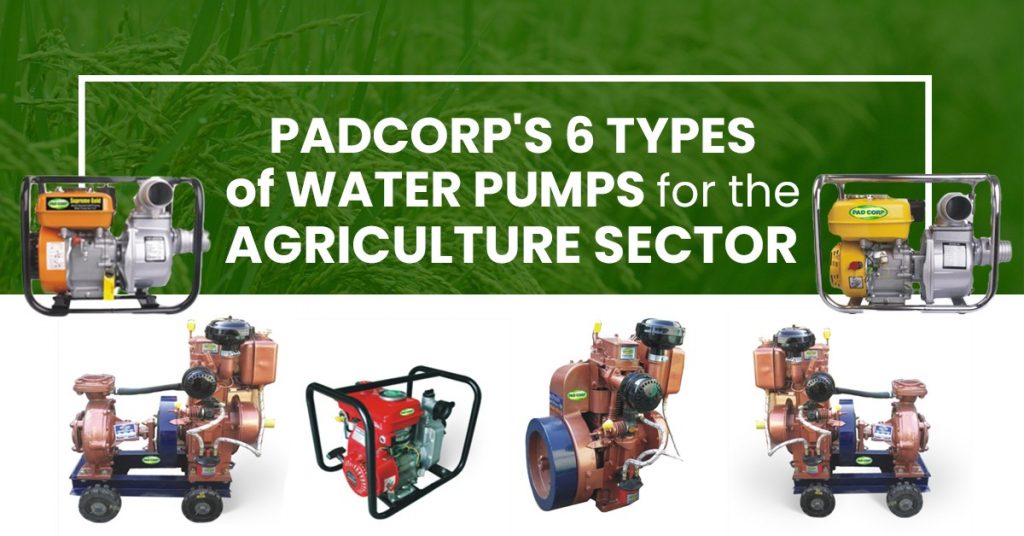 PadCorp’s 6 types of water pumps for the agriculture sector Pad Corp