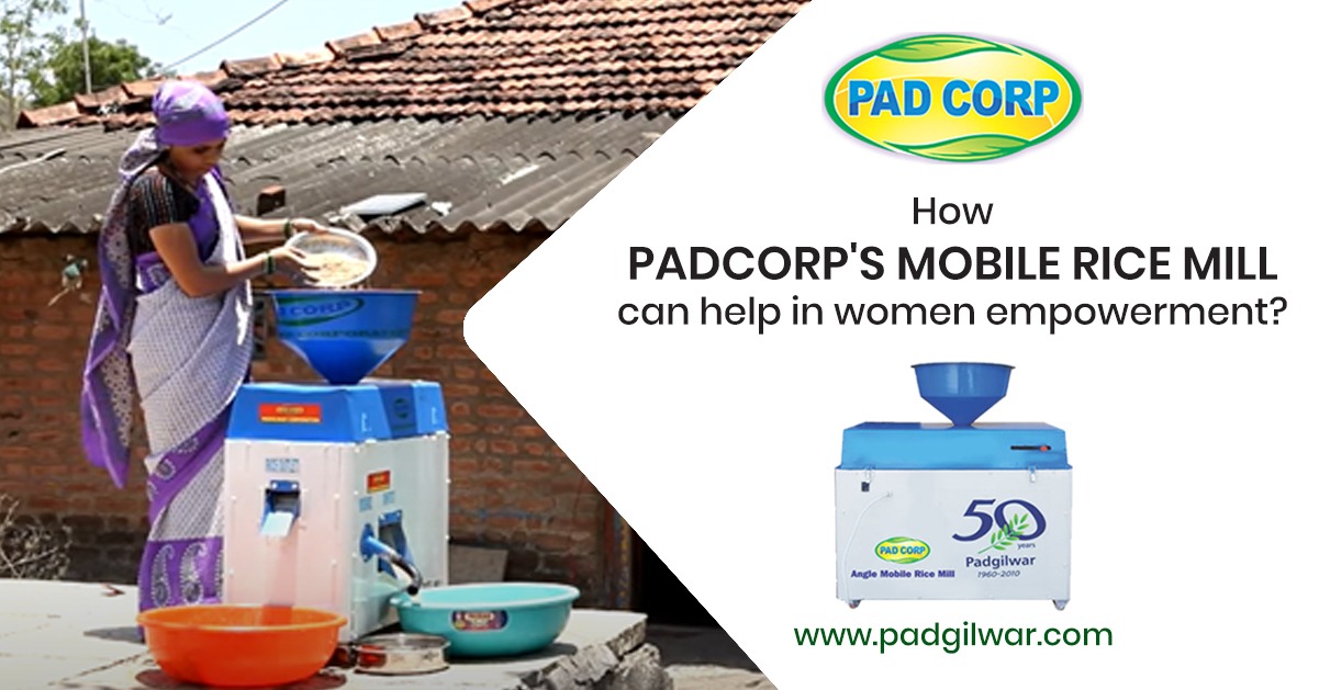 How Padcorp's Mobile Rice Mill can help in women empowerment
