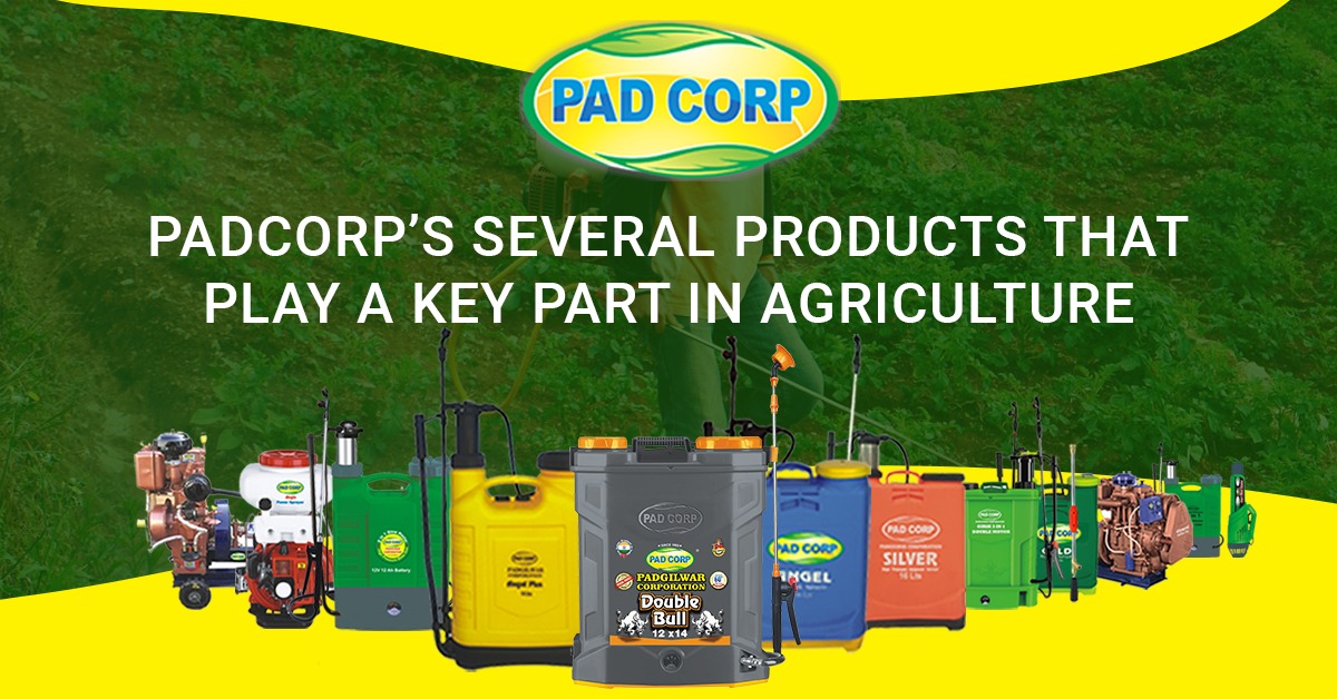 Padcorp’s several products that play a key part in agriculture