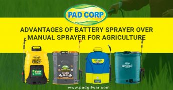 ADVANTAGES OF BATTERY SPRAYER OVER MANUAL SPRAYER FOR AGRICULTURE