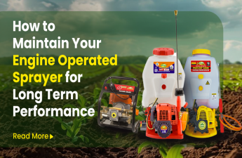 How to Maintain Your Engine-Operated Sprayer for Long-Term Performance