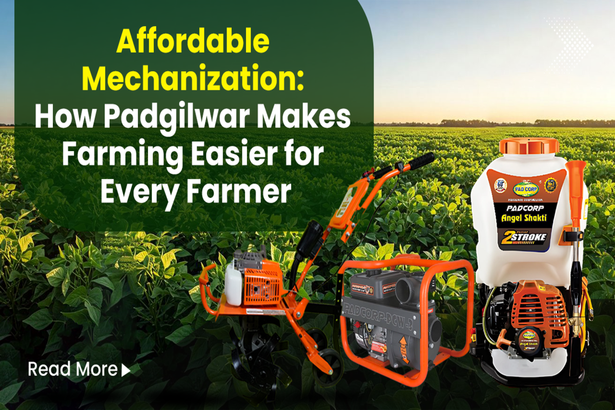 Affordable Mechanization How Padgilwar Makes Farming Easier for Every Farmer