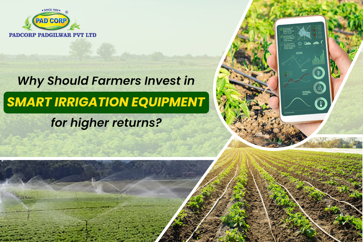 Why Should Farmers Invest in Smart Irrigation Equipment for Higher Returns